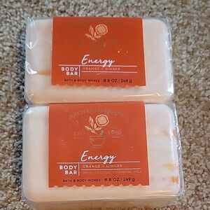 Bath & Body Works Aromatherapy Energy Orange Ginger Body Bar